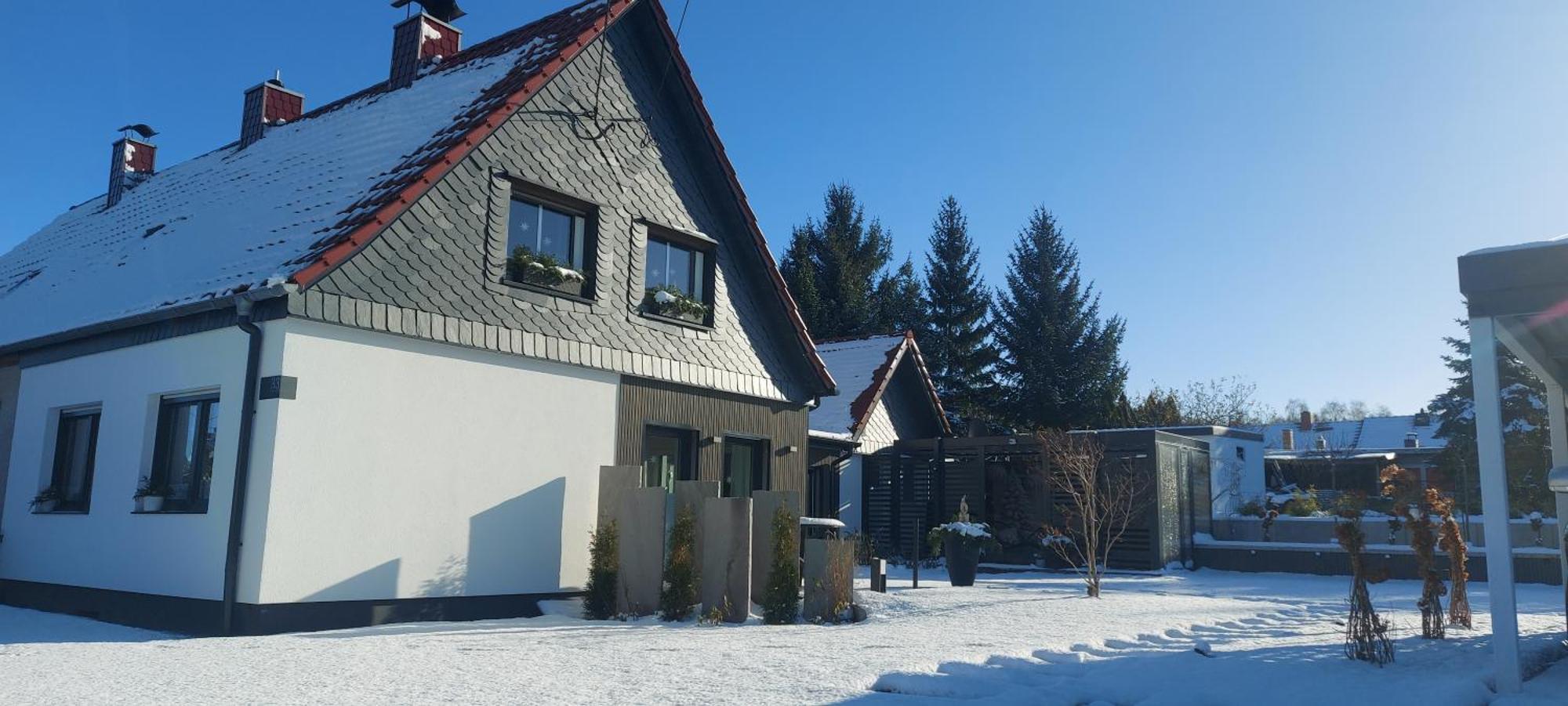 Ferienhaus Landbruecke Grossschoenau Exterior photo